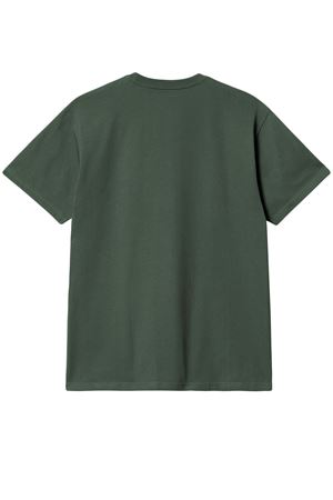 Dark green cotton T-shirt CARHARTT WIP | I0263912CX